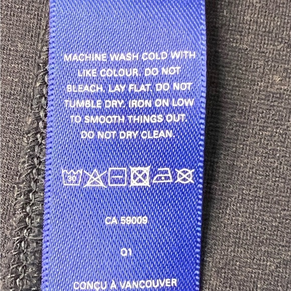 Kit and Ace Long Stretch Cashmere Blend Jacket Size Medium Preppy Monochrome - Picture 14 of 16